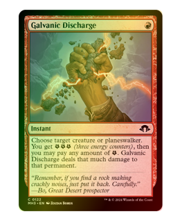 Galvanic Discharge - Foil Modern Horizons 3 MTG - Image 1