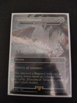 Spira's Punishment - Day of Judgement (Rainbow Foil) Secret Lair Drop Foil - Image 1