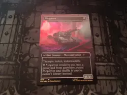 MTG Magic: The Gathering Foil Megatron Blightsteel Colossus Borderless, SLD - Image 1