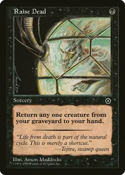 Raise Dead Portal Second Age Moderate Play MTG Magic DNA GAMES - Image 1