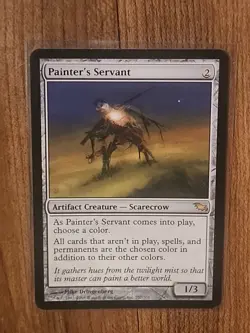 MTG Magic: The Gathering Painter's Servant Shadowmoor Unplayed Near Mint 257/301 - Image 1