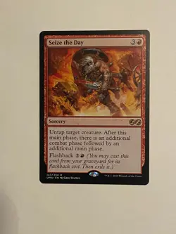 Magic the Gathering : ULTIMATE MASTERS Seize the Day NM MTG - Image 1