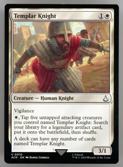 Templar Knight Universes Beyond: Assassin's Creed Regular - Image 1