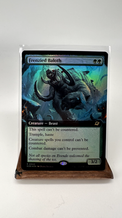 Frenzied Baloth (Extended Art) Edge of Eternities Foil, NM, Fast Shipping - Image 1