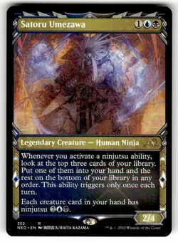 Kamigawa: Neon Dynasty Satoru Umezawa Expansion/Rare - Image 1