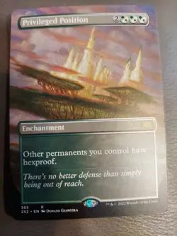 Privileged Position (Borderless) Double Masters 2022 Regular - Image 1