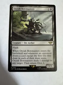 Orcish Bowmasters - MTG LOTR #103 - Near Mint LTR - Magic the Gathering - Image 1