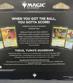 Magic The Gathering Final Fantasy Commander Deck -New In Box - Image 3