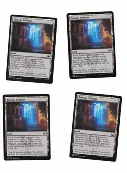 Set Of 4 Brokers Hideout LP Streets Of New Capenna Magic The Gathering Playset - Image 3