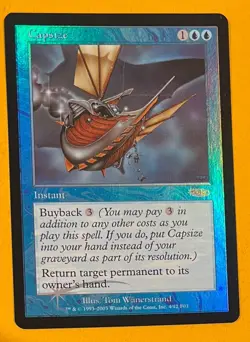 MTG CAPSIZE (Foil) FNM Promo (OldManMTG 007-879) - Image 1