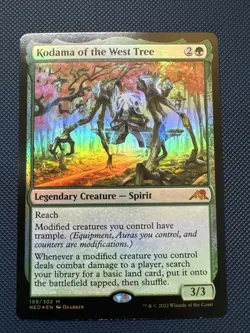 MTG Kodama of the West Tree - Kamigawa: Neon Dynasty (NEO) NM Foil - Image 1