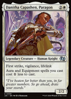 MTG Danitha Capashen, Paragon Magic: The Gathering Jumpstart Foundations - Image 1