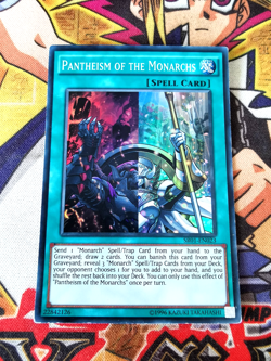 Pantheism of the Monarchs sr01-en023 Unltd Ed (MP) Super Rare Yu-Gi-Oh! - Image 1