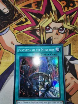Pantheism of the Monarchs sr01-en023 Unltd Ed (MP) Super Rare Yu-Gi-Oh! - Image 2