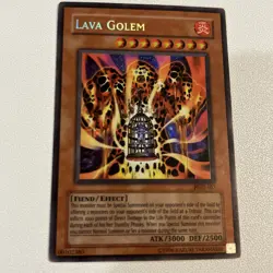Lava Golem PGD-107 Pharaonic Guardian Unlimited Secret Rare - Image 1
