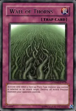Wall Of Thorns - Rare CRMS-EN079 - MP - YuGiOh - Image 1