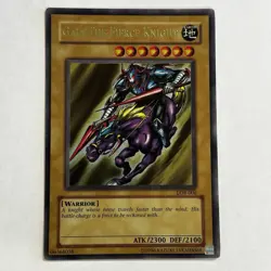 Gaia The Fierce Knight LOB-006 The Legend of Blue Eyes White Dragon Unlimited - Image 1