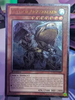 YuGiOh! Mermail Abyssbalaen LTGY-EN083 Ultimate Rare 1st Ed - Image 1