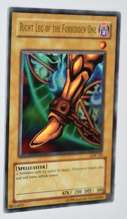 Right Leg of the Forbidden One LOB-120, Unlimited, Rare-Holo, Near Mint - Image 4