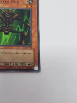 Yu-Gi-Oh! TCG Man-Eater Bug LOB-108 Super Rare Unlimited -NM - Image 4