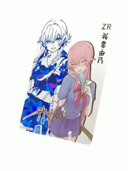 Yuno Gasai - Future Diary / Mirai Nikki - ZR Card - Custom Set - Girl Story 2 - Image 3