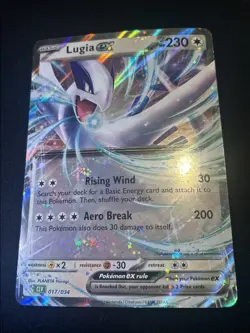 Lugia EX Jumbo Card 017/034 Holo Combined Powers Pokemon TCG English - Image 1