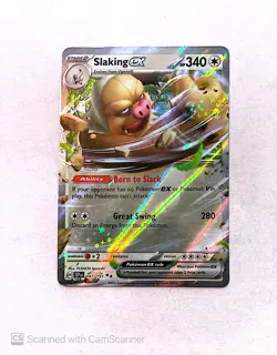 Slaking ex 147/191 - Surging Sparks - Double Rare - Pokemon Card Near Mint (NM) - Image 1