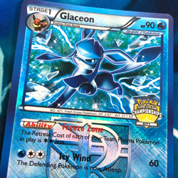 Glaceon - 23/116 - City Championships Promo Rare Holo - Pokemon Card - LP - Image 2