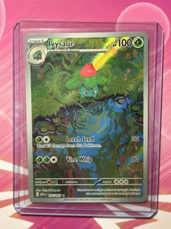 Ivysaur 167/165 Scarlet Violet 151 2023 IR Pokemon Card TCG - Image 1