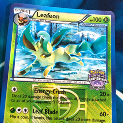 Leafeon - 11/116 - State Championships Promo Rare Holo - Pokemon Card - MP - Image 2