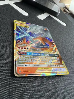 Pokemon TCG Reshiram & Charizard GX 20/214 Sm-Unbroken Bonds Tag Team Holo Card - Image 3