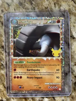 Donphan (Prime) - 107/123 - Pokemon Celebrations Classic Collection Rare Card NM - Image 1