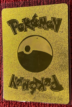 Stage 2 Charizard Gold Foil Card, 250 HP, Thunder Punch GX 300, MINT (1595) - Image 4