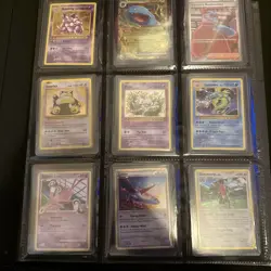 Full Pokemon Binder Collection With Charizard Figure And Card Sleeves - Image 2