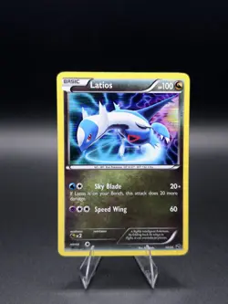 Latios 10/20 BW Dragon Vault Holo Rare Exclusive Promo Stamped Pokemon Card - Image 1