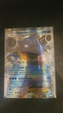 Pokemon EX XY30 Blastoise Black Star Promo Rare Card - Image 1