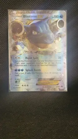Pokemon EX XY30 Blastoise Black Star Promo Rare Card - Image 3