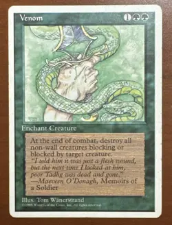 MTG Venom Fourth Edition Regular Common - Image 1