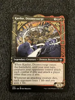 Magic The Gathering MTG - Kardur, Doomscourge (Showcase) - KHM - Image 1