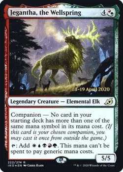 Jegantha, the Wellspring - Foil Prerelease Promo IKO LP MTG - Image 1