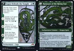 Jugan Defends the Temple // Remnant of the Rising Kamigawa: Neon Dynasty LP MTG - Image 1
