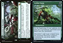 Invasion of Shandalar // Leyline Surge - Foil Prerel March of the Machine LP MTG - Image 1