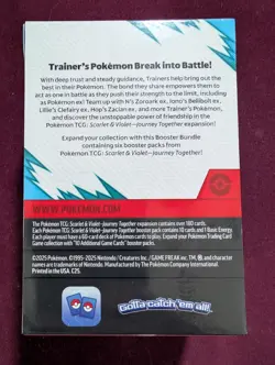 Factory Sealed Pokemon Scarlet & Violet Journey Together Booster Bundle! - Image 2