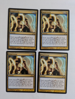 4 Mind Grind Gatecrash MTG NM Free shipping with tracking - Image 1