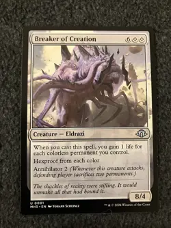 Magic The Gathering MTG - Breaker of Creation - MH3 - Image 1