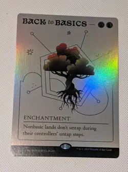 MTG *FOIL* Secret Lair BACK TO BASICS NM - Image 1