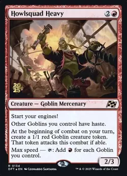 Howlsquad Heavy - Foil Prerelease Promo DFT LP MTG - Image 1