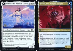 Heliod, the Radiant Dawn // Heliod, the Warped Eclip March of the Machine LP MTG - Image 1