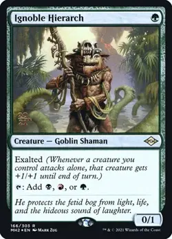 Ignoble Hierarch - Foil Prerelease Promo Modern Horizons 2 LP MTG - Image 1