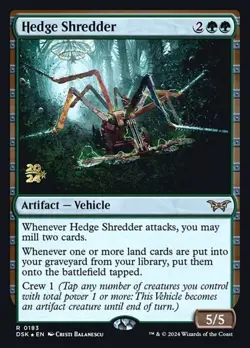Hedge Shredder - Foil Prerelease Promo DSK LP MTG - Image 1